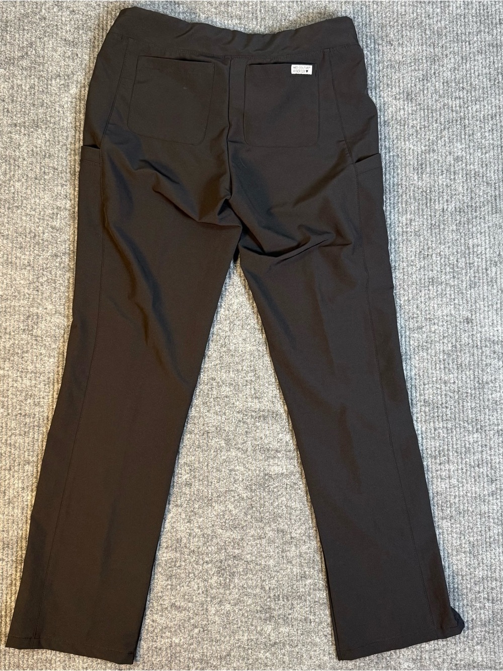 Med Couture Women’s 4 Ever Flex Stretch Cargo Pocket Scrub Pants Black Size M - Picture 3 of 7